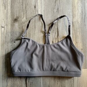 P’TULA Jessica Sports Bra in Grey Smoke